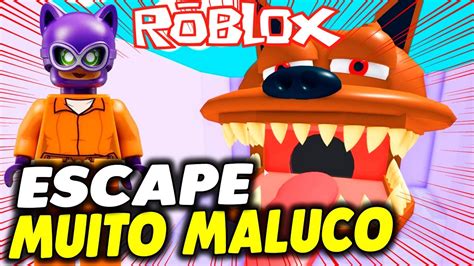 Loucura Escape Parkour Do Pet Shop Assustador Roblox Youtube