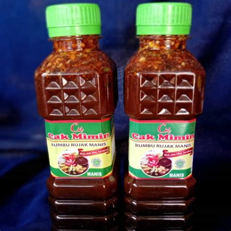 Jual Bumbu Rujak Cak Mimin Ml Rasa Manis Shopee Indonesia