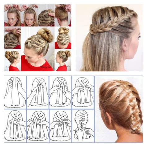 10 Stylish French Braid Hairstyle Tutorials - FashionShala