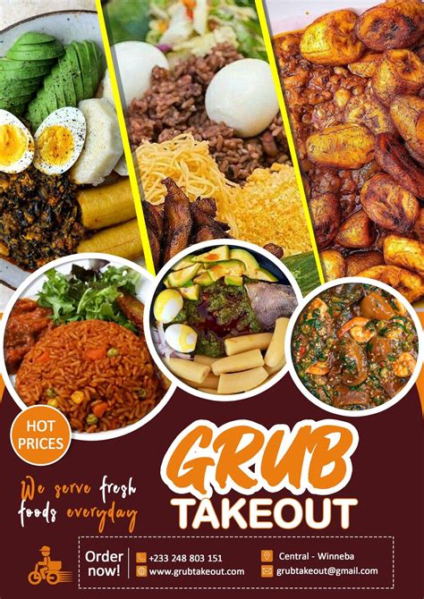 Food Flyer Design Ideas Food Food Cart Design Ghanaian Food