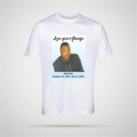 Memorial T Shirt Template