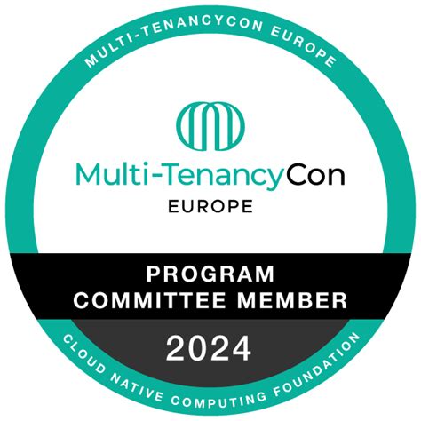 Multi TenancyCon Europe 2024 Program Committee Member Badge Credly