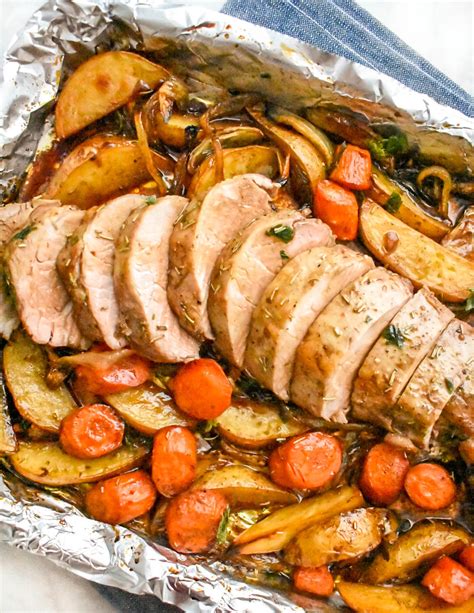 Pork Tenderloin Sheet Pan Dinner - Herbs & Flour