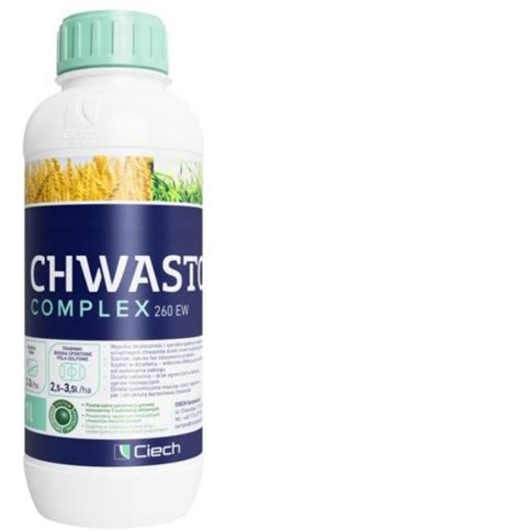 Chwastox Complex 260 EW 1L chwasty w zbożu trawie trawniku boiska