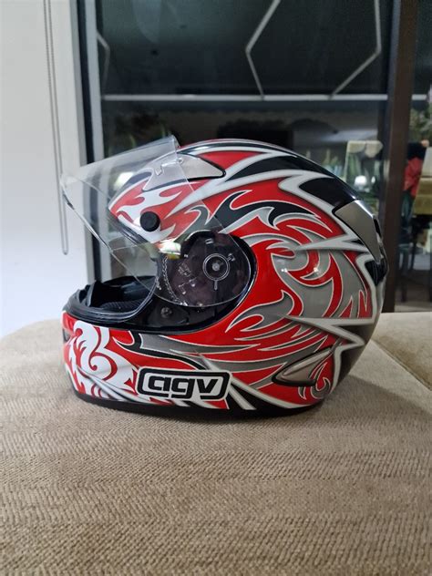 AGV TI TECH HELMET Motorcycles Motorcycle Apparel On Carousell