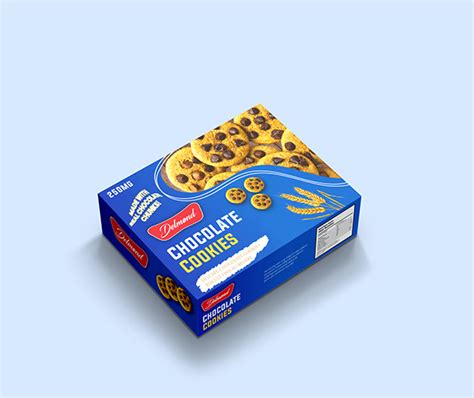 Chocolate Cookies Packaging on Behance