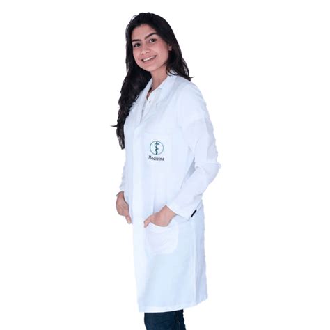 Kit Acadêmico Medicina Feminino Bordado Faíko Jalecos