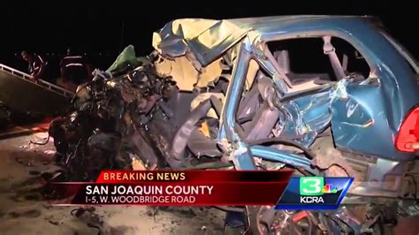 Southbound I 5 Near Lodi Closed Following Deadly Wrong Way Crash Youtube