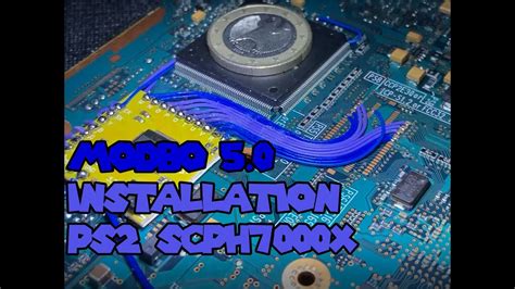 PS2 Slim MODCHIP Modbo 5 0 Installation Voultars Style On SCPH70xxx