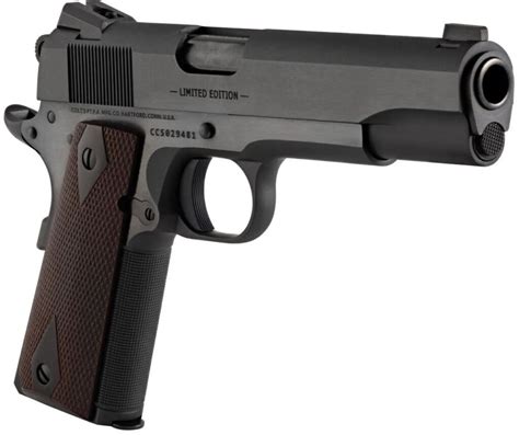 Colt 1911 Government 45 Acp Full Size Series 70 Limited Edition Pistol With 5 Inch Barrel The