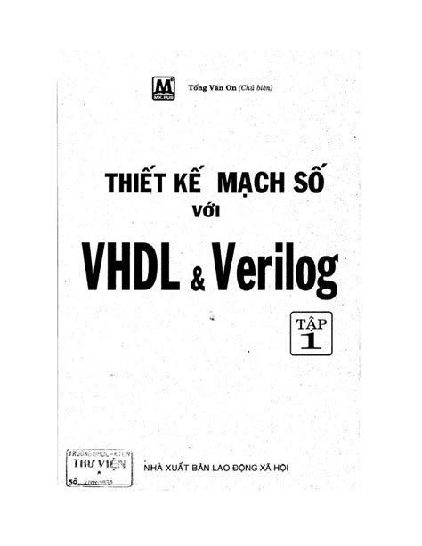 Pdf Tong Van On Thiet Ke Mach So Voi Vhdl Verilog Tap Dokumen Tips