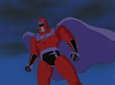 X-Men Magneto Key Production Cel and Background - ID: may22171 | Van ...