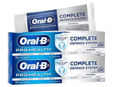 2 X Oral B Pro Health Whitening Toothpaste Mint 110g Au