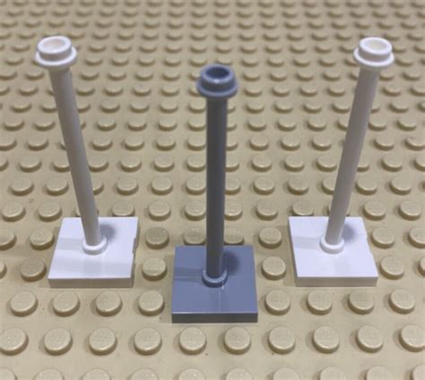 Lego Flagpole Pole Column House Castle Pirates Disney Friends City Set