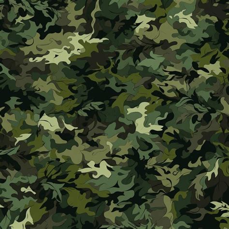 Premium Ai Image Vector Camouflage Pattern For Clothing Design Trendy