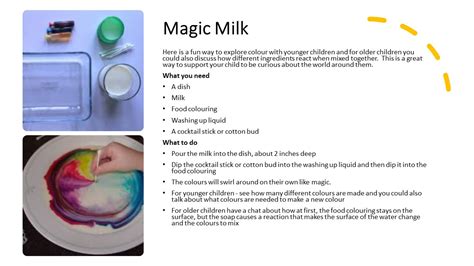 Magic Milk Experiment Explanation