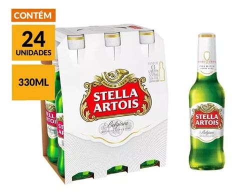 Cerveja Stella Artois Long Neck Ml Pack Unidades Frete Gr Tis