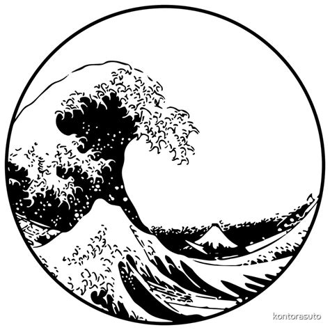 "The Great Wave off Kanagawa" Art Prints by kontorasuto | Redbubble