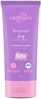 Aqualogica Illuminate Dewy Sunscreen Spf Pa With Wild Berries