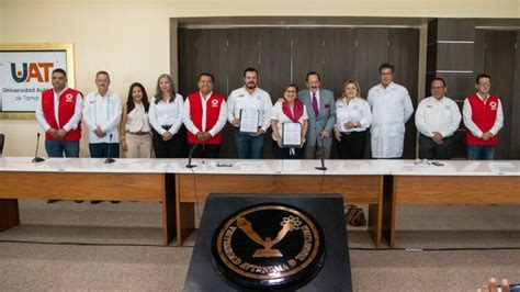 La Uat Y Cruz Roja Tamaulipas Firman Convenio De Colaboración En Servicio Social La Verdad