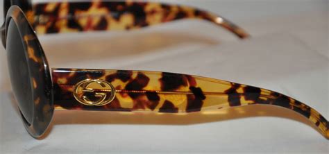 Gucci Large Round Tortoise Shell Sunglasses For Sale At 1stdibs Vintage Gucci Tortoise