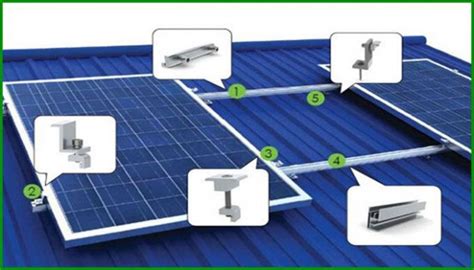 Aluminum Solar Rail Mounting Structures, solar panel mounting aluminum rail