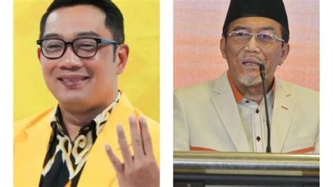 Ridwan Kamil Benarkan Berpasangan Dengan Suswono Pks Di Pilgub Jakarta