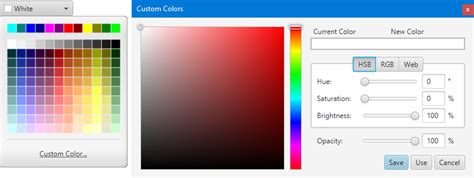 ColorPicker (JavaFX 17)