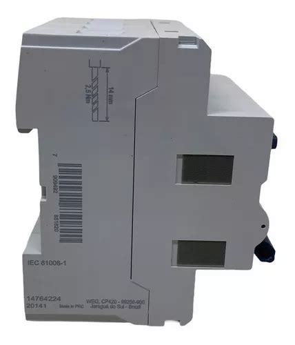 Interruptor Diferencial Dr Weg 40a 30ma 4p Tetrapolar Rdws à venda em