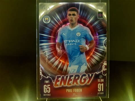 Topps Match Attax 23 24 ENERGY Phil Foden Man City Kaufen Auf Ricardo