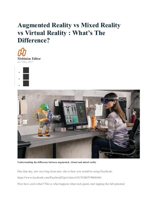 Augmented reality vs mixed reality vs virtual reality