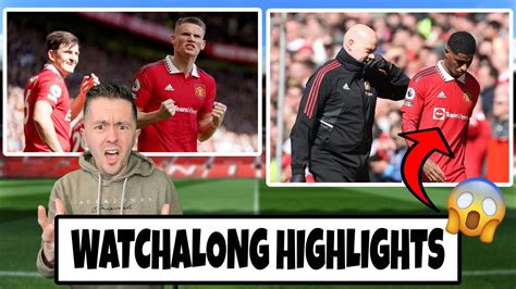 Manchester United 2 0 Everton Highlights Watchalong Youtube