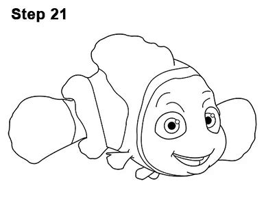 How to Draw Nemo (Finding Nemo)