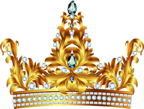 Download Golden Royal Crown Transparent Background | Wallpapers.com