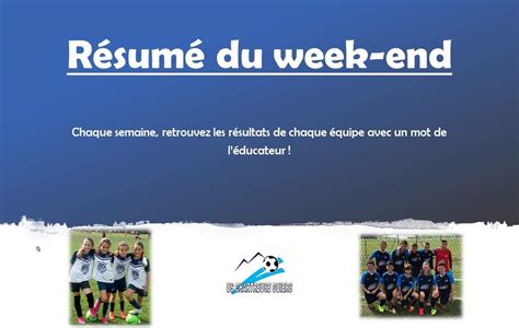 Actualit R Sum Du Week End Club Football Union Sportive