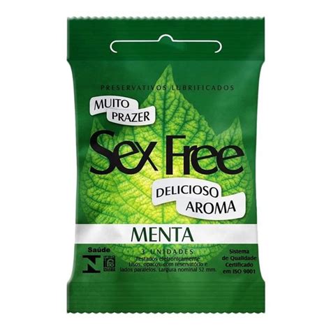 Preservativo Sex Free Menta 3un Aproveite Os Produtos Da Drogaria