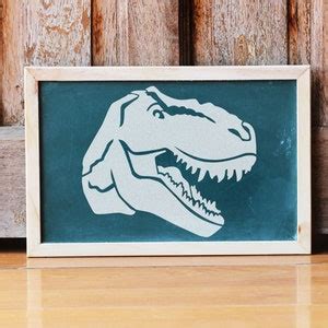 T-rex Dinosaur Stencil, Reusable T-rex Stencil, Art Stencil, DIY Craft ...