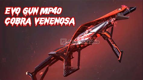 Bocoran Skin Evo Gun Mp Cobra Venenosa Keren Banget