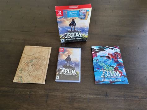 Nintendo The Legend Of Zelda Breath Of The Wild Explorer S Edition