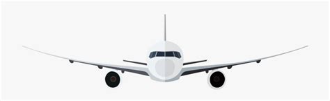 Airplane Front View Clip Art