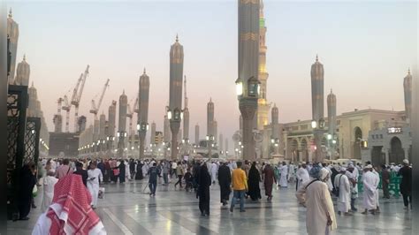 Masjid Nabawi Azan Masjid E Nabawi Umbrella Closing Prophets