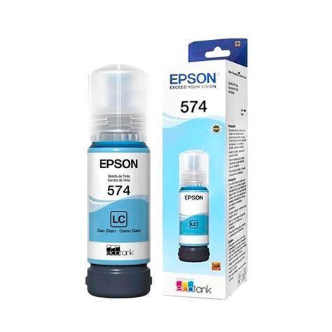 Botella De Tinta Epson Cyan Claro