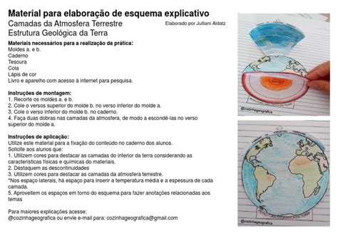 Camadas Da Terra E Da Atmosfera Instrucoes 5lk75s Pdf