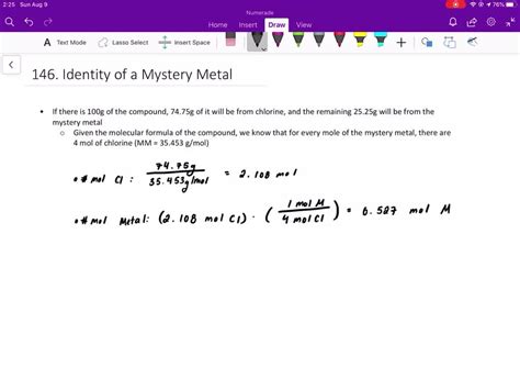 Solved A Metal M Forms A Compound With The Formula Mcl T If The