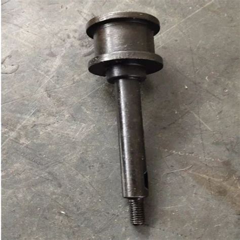 Galvanized Shaft Type Solid Mild Steel Machinery Pulley Shaft At Rs