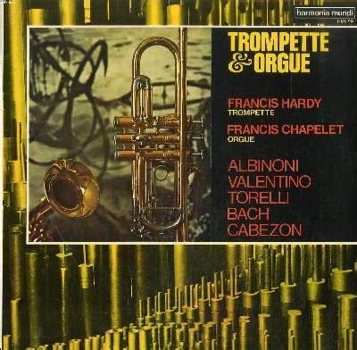 Disque Vinyle T Trompette Et Orgue Albinoni Valentino Torelli