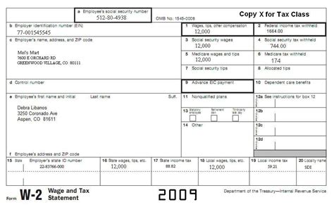 State Taxes State Taxes Withheld W2