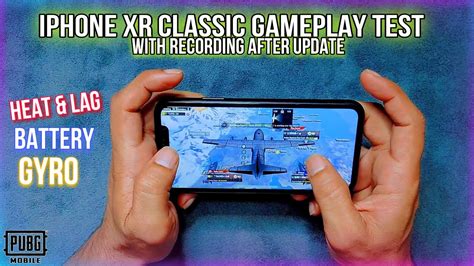 IPhone XR PUBG Classic Gameplay With Recording Test Battery Heat