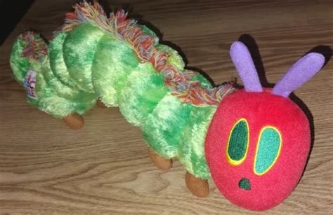 2019 40CM VERY HUNGRY CATERPILLAR Plush Toy World Of ERIC CARLE VGC