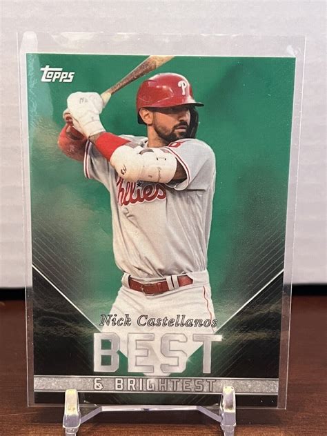 2022 Topps X Wander Franco Best 26 Brightest Green 2324 Nick